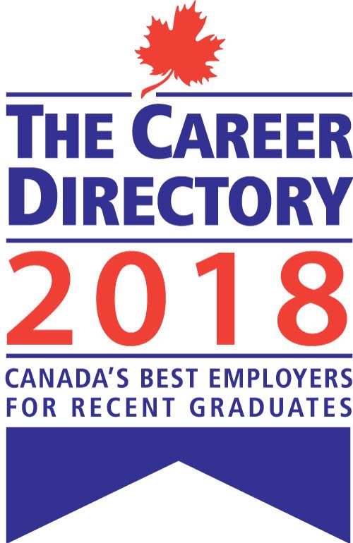 Canada's best employees for graduates badge