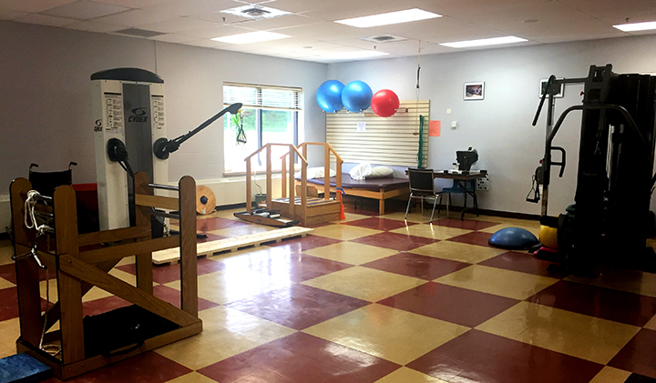 Photograph of gym at Cole Harbour Physiotherapy pt Health