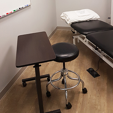 photograph of Old North physiotherapy pt Health's private treatment room