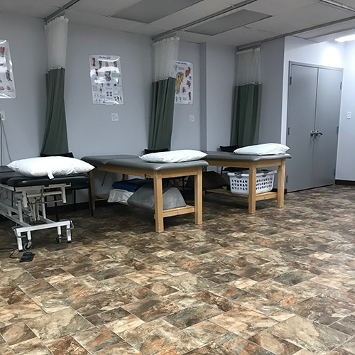 photograph of Porters Lake Physiotherapy's private treatment area