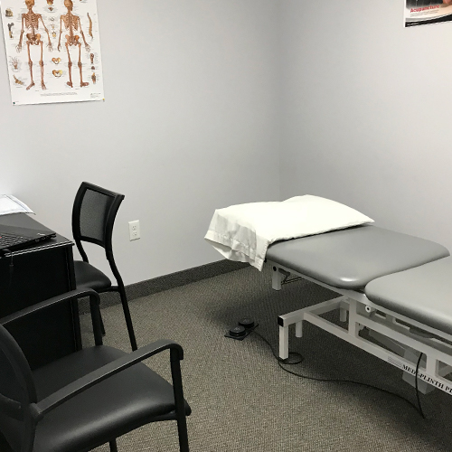 photograph of Porters Lake Physiotherapy's private treatment room