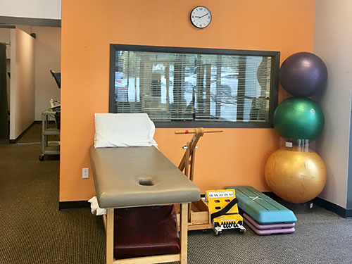 photo of the treatment area at Austin Ave Physiotherapy pt Health in Coquitlam