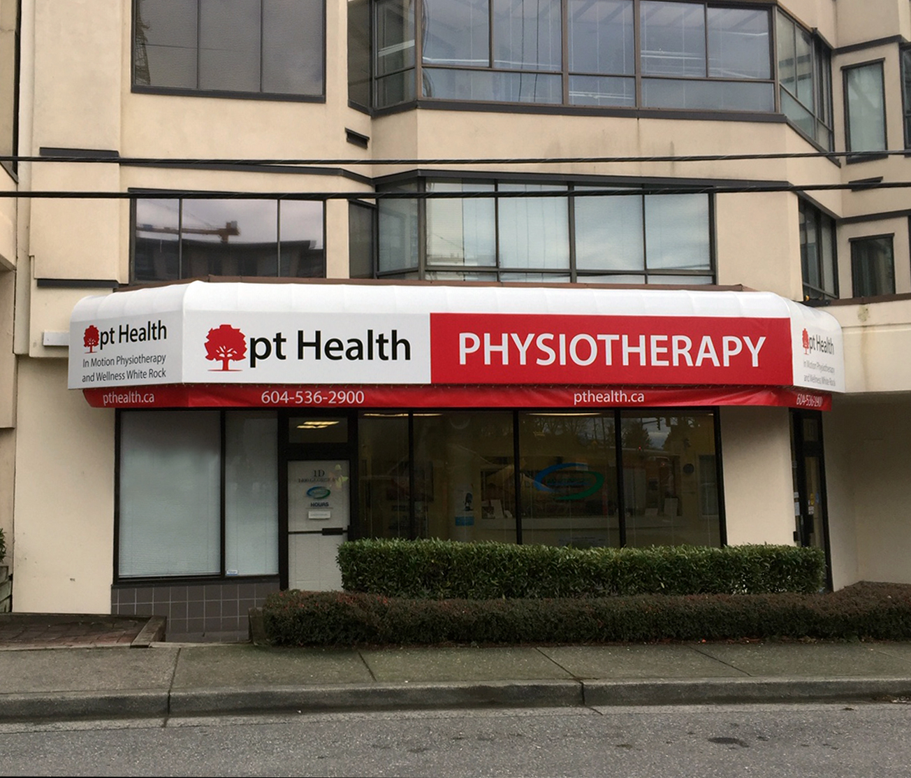 pt health in motion physiotherapy and wellness white rock clinic exterior
