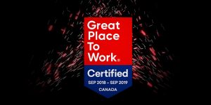 illustration of pt Health's Great Place to Work Certification as a great place to work.