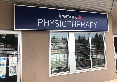 photo of Lifemark Physiotherapy Nose Hill Park exterior entrance